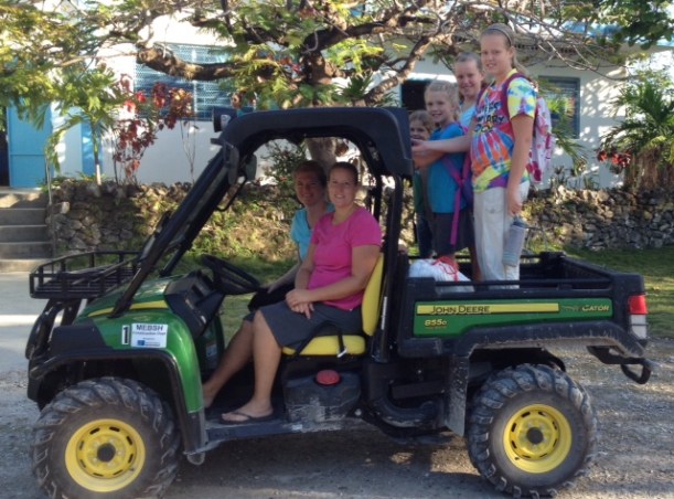Going to school with friends missionary style!