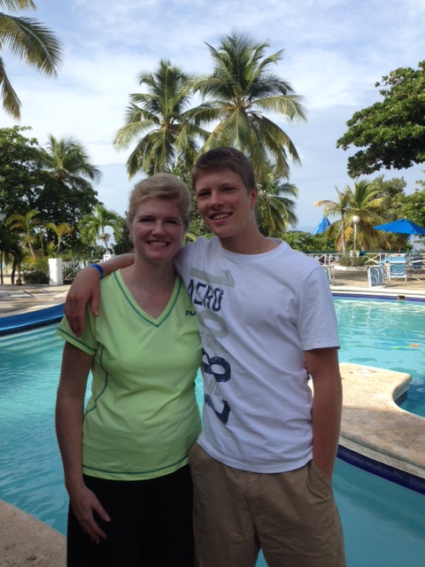 Even a little family time? Grant really enjoyed being with friends for an extended time.