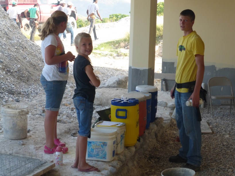 Taking a break from the heat!