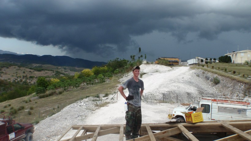 The short storms that came up each day were awesome to see!