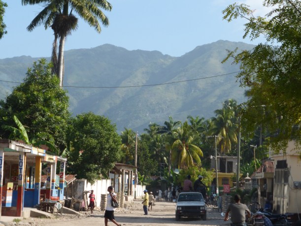 View of downtown Maniche, where we visited the market and took a few walks.