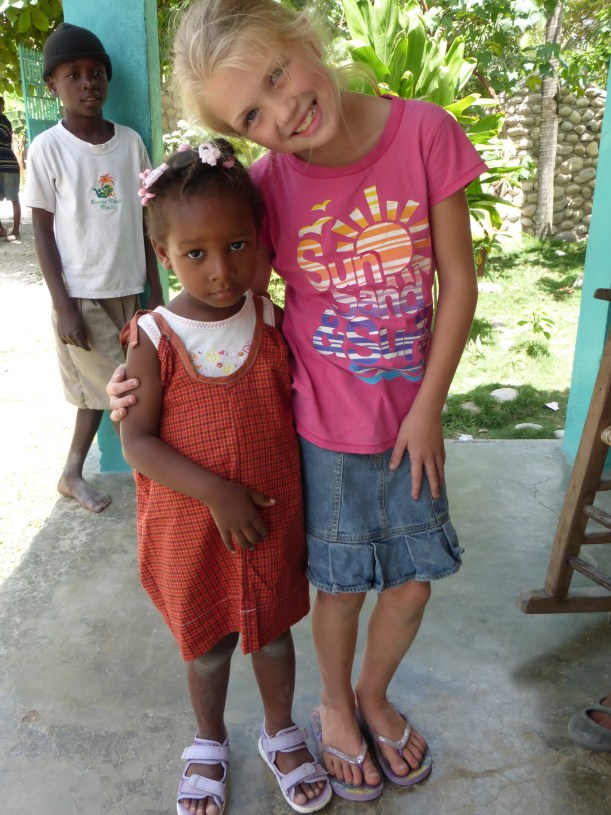 There was even a small pillowcase dress for the little girl they all called "Baby!"