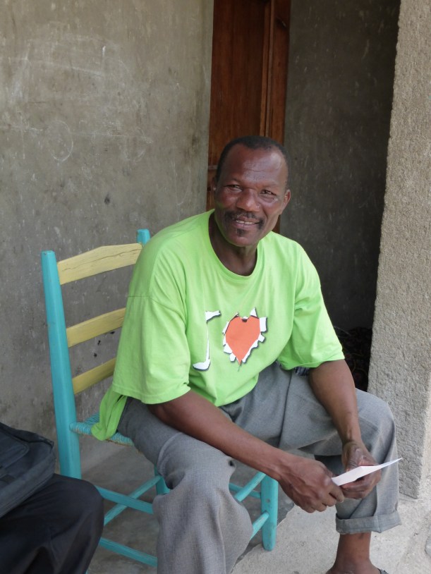 Here is the pastor, in charge of an entire district of MEBSH churches and schools.