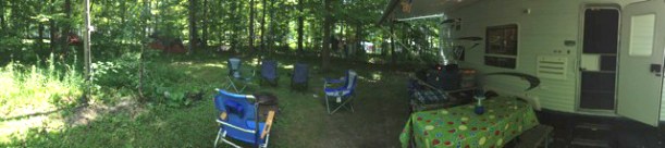 It was a cool and rainy summer in Ohio, but this was a place to call our own!