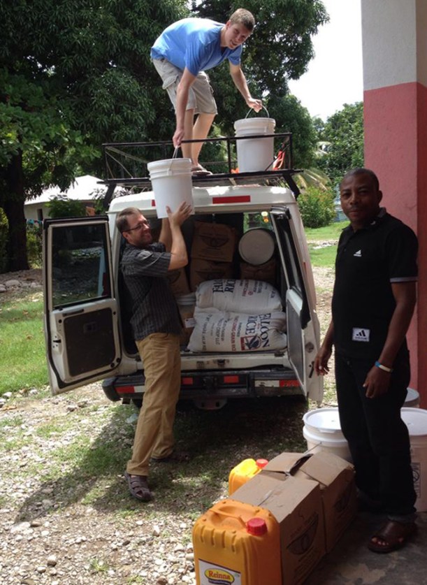 Most Haitians feed their children once a day. What a blessing to have a part in delivering a child's second meal!