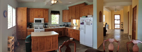 A large kitchen and dining area will provide lots of room for good times!