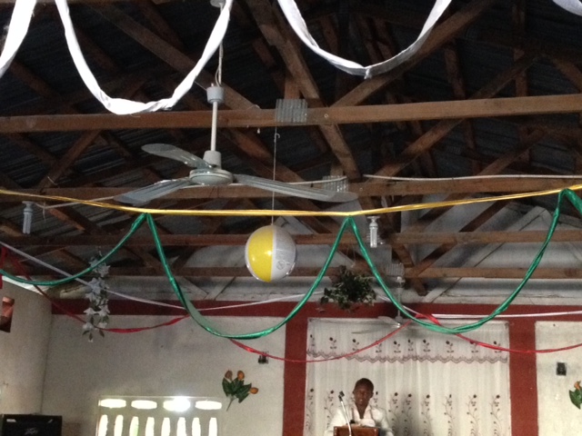 We were in church one morning and we all thought the same thing...why? Do they think it is fancy? Did someone lose it? Will we ever know?