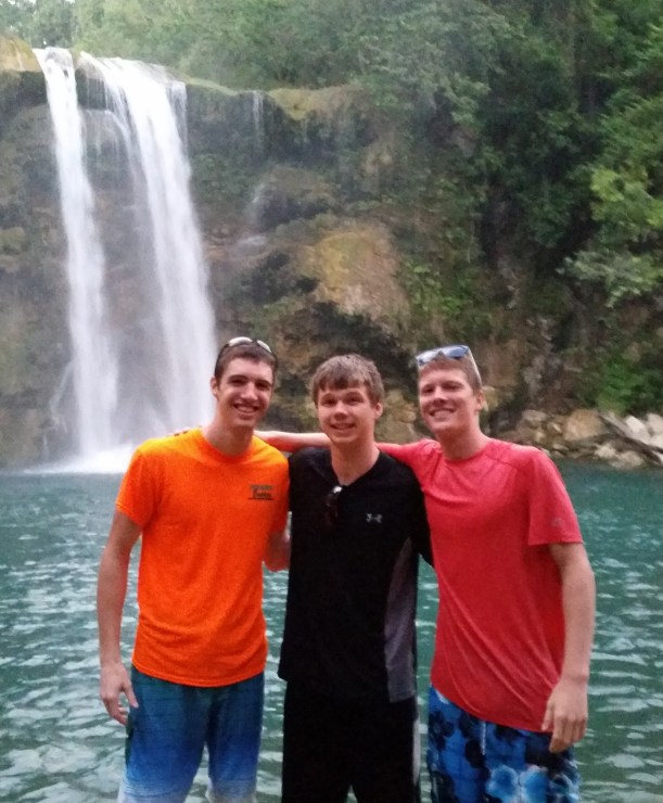 They squeezed in one more hiking trip on the last day!