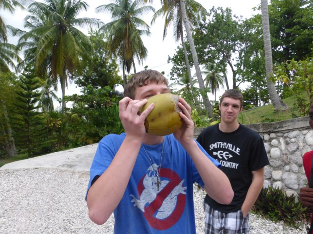 Joe stayed with us and was ready to try many new experiences!