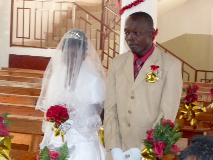 Carlide got married! (she is the girl in the center of the child care group photo)