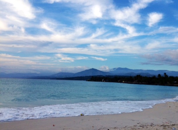 Another photo she took of the beach at Port Salut.