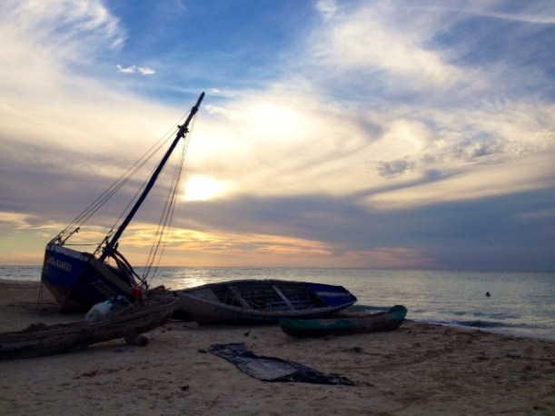 One of Trinity's favorite beaches is in Port Salut.
