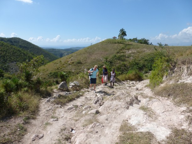 There is only one way to this mountain school...up!