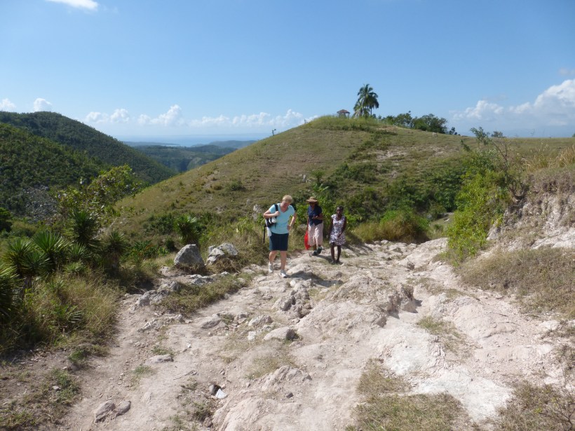 There is only one way to this mountain school...up!