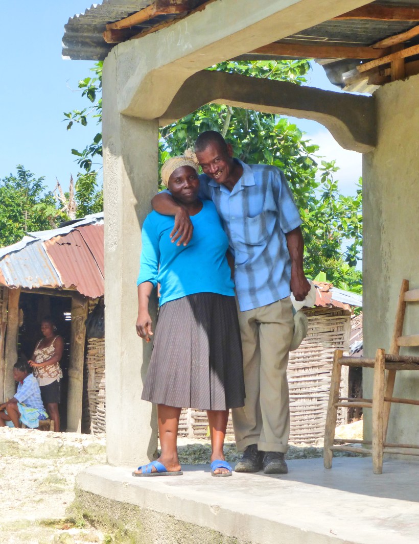 The founder of the school invited us for lunch at his house...it required another hike!