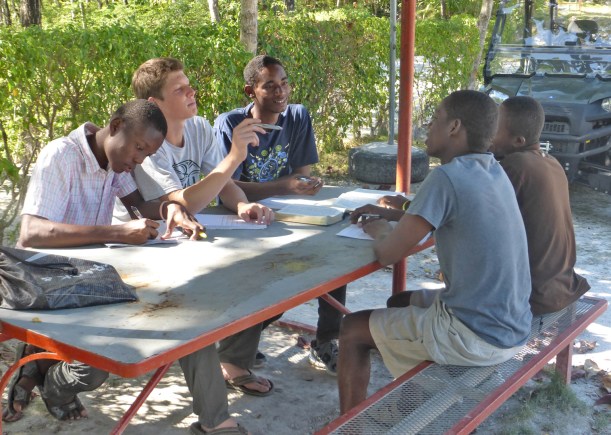 These boys need to learn English, but they also need to learn Christ!