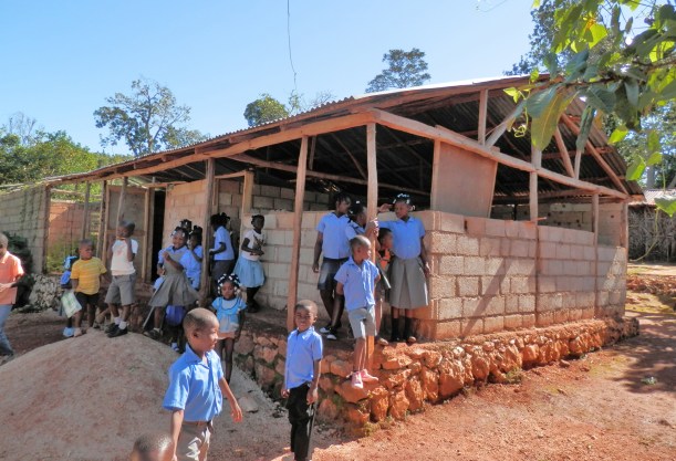 In rural schools, kids walk up to two hours one way!
