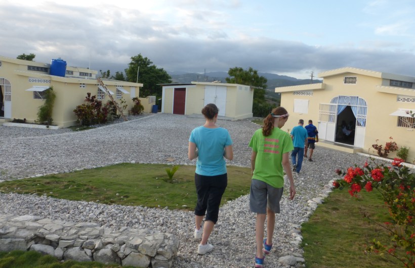 We stopped to visit the Homes of Hope at the Cancer Redemption Center.