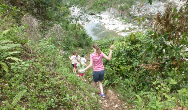 A hiking trip was really a hit with the kids!