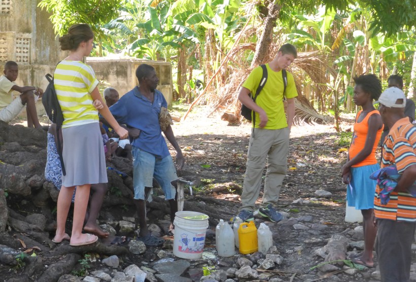 People are just everywhere in Haiti and we find so many who are interested in talking about eternity.