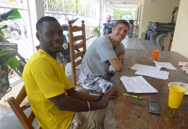 Even learning Creole or teaching English is an opportunity to teach about God!