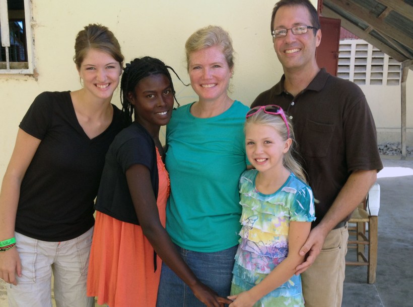 Although hot and dirty, we were blessed to spend a week of VBS with one of our sponsored kids, Mantha!