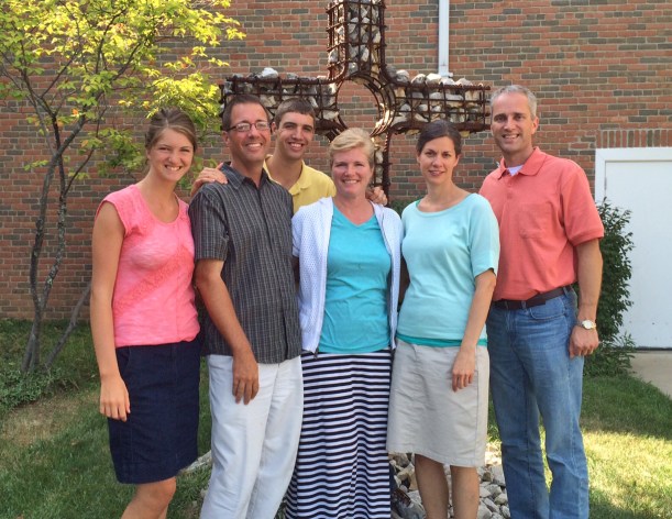 We attended a Voice of the Martyrs conference with Adam & Ann Uhler. There was a cross near the church entrance that reminded us of Haiti!