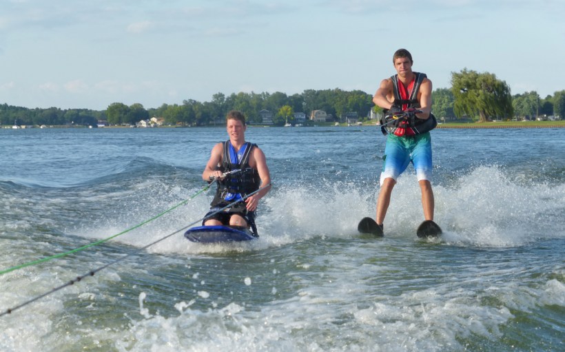 Everyone had a blast on the water!