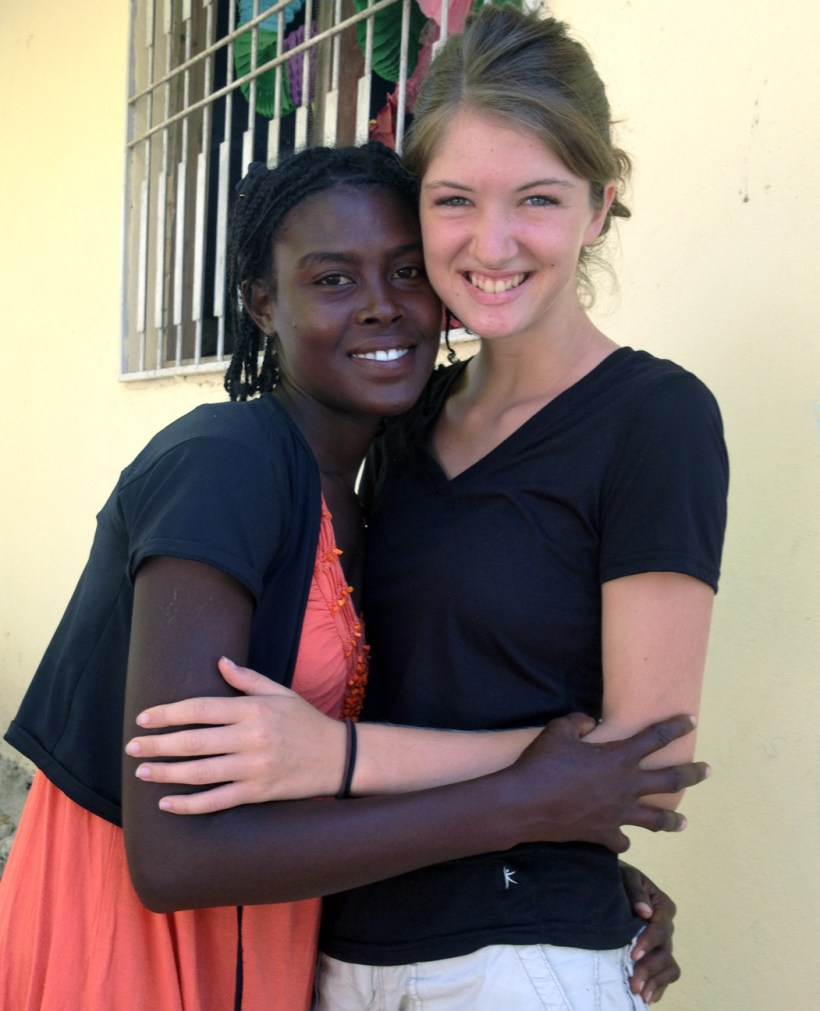 Mantha is four years older, but enjoyed Trinity so much!