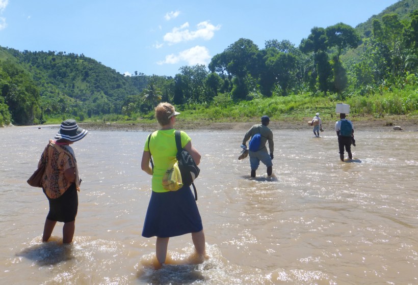 There were several rivers to cross!