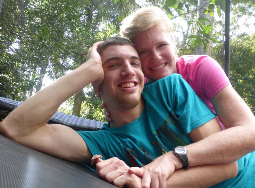 It was a blessing to finally be together for three whole weeks!