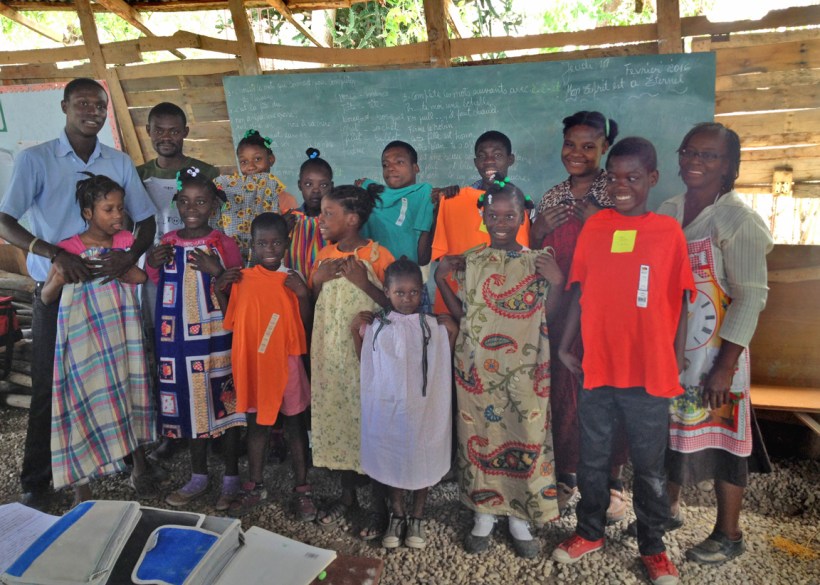 Thanks for our new clothes!