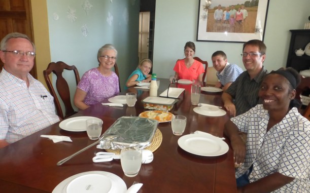 Joining us for some Haitian food was a lot of fun!