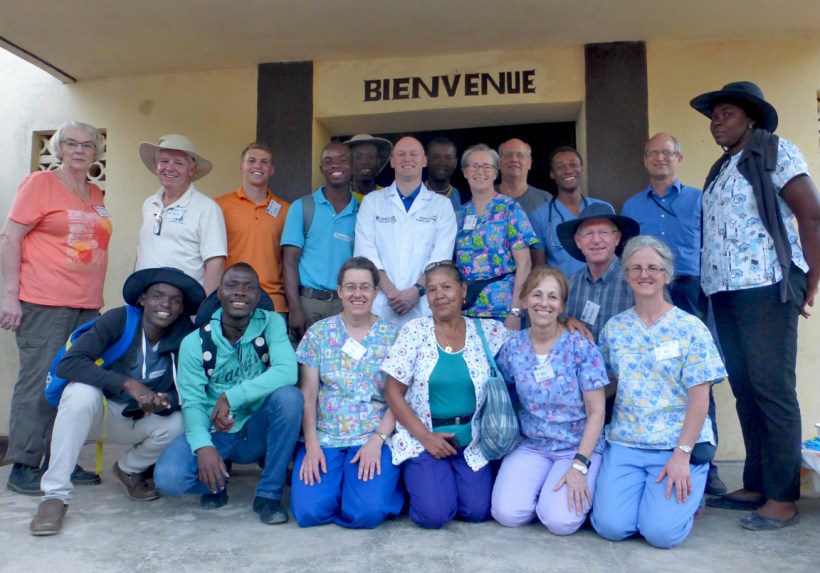 The team consisted of several doctors and nurses (and some spouses) from the States as well as Haitian