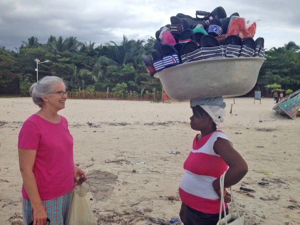 A beach vendor finds Brenda!