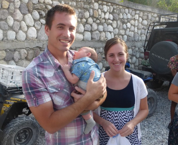 Baby Silas enjoying his first Easter!