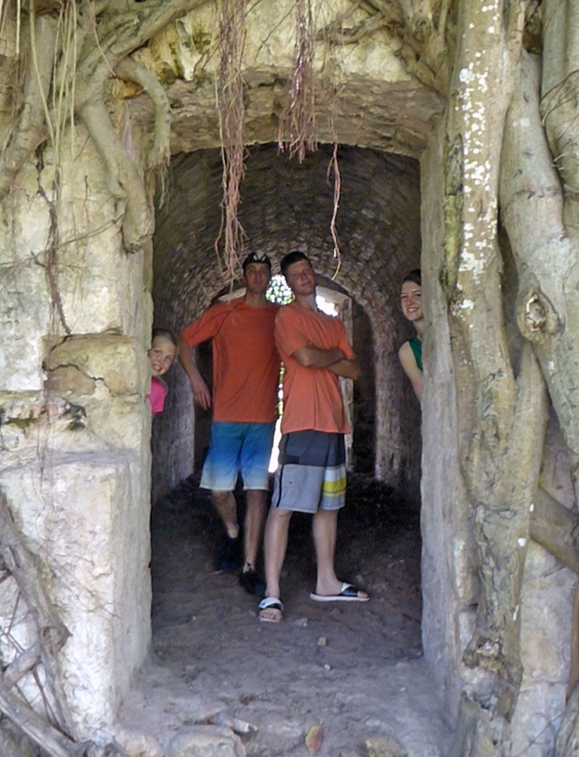 Almost the entire island is an original French fort!