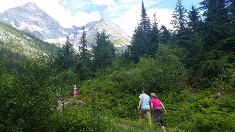 A "little hike" brought great views of Glacier National Park in Canada.