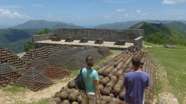 Since the French never returned, all the ammunition is still sitting where it was left.