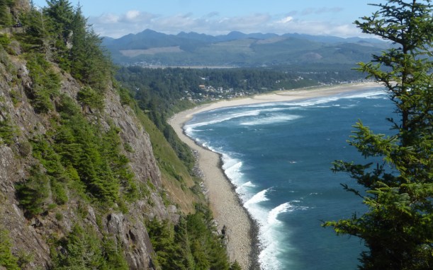The Oregon Coast was so different than the Caribbean!