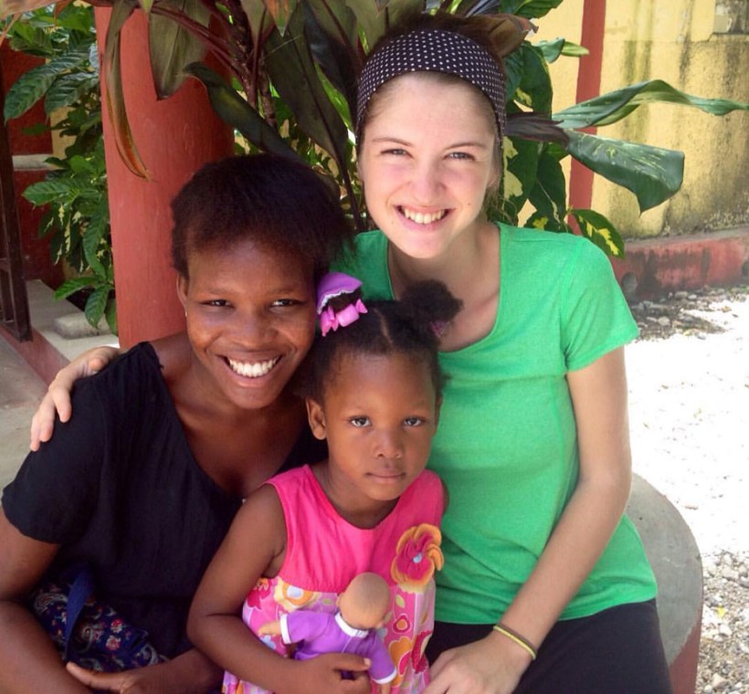 Ricardine and Malaika were pretty excited to see us return!