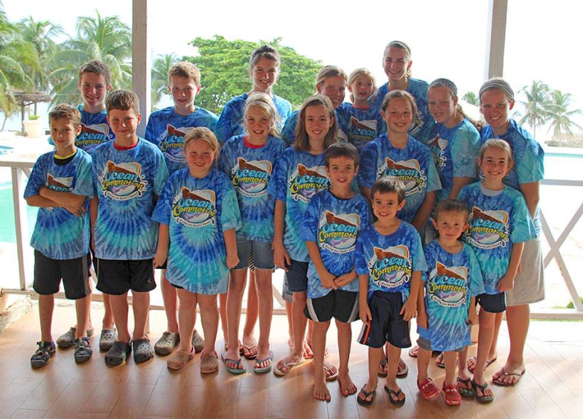 The missionary kids in Haiti (including the Hartzlers)!