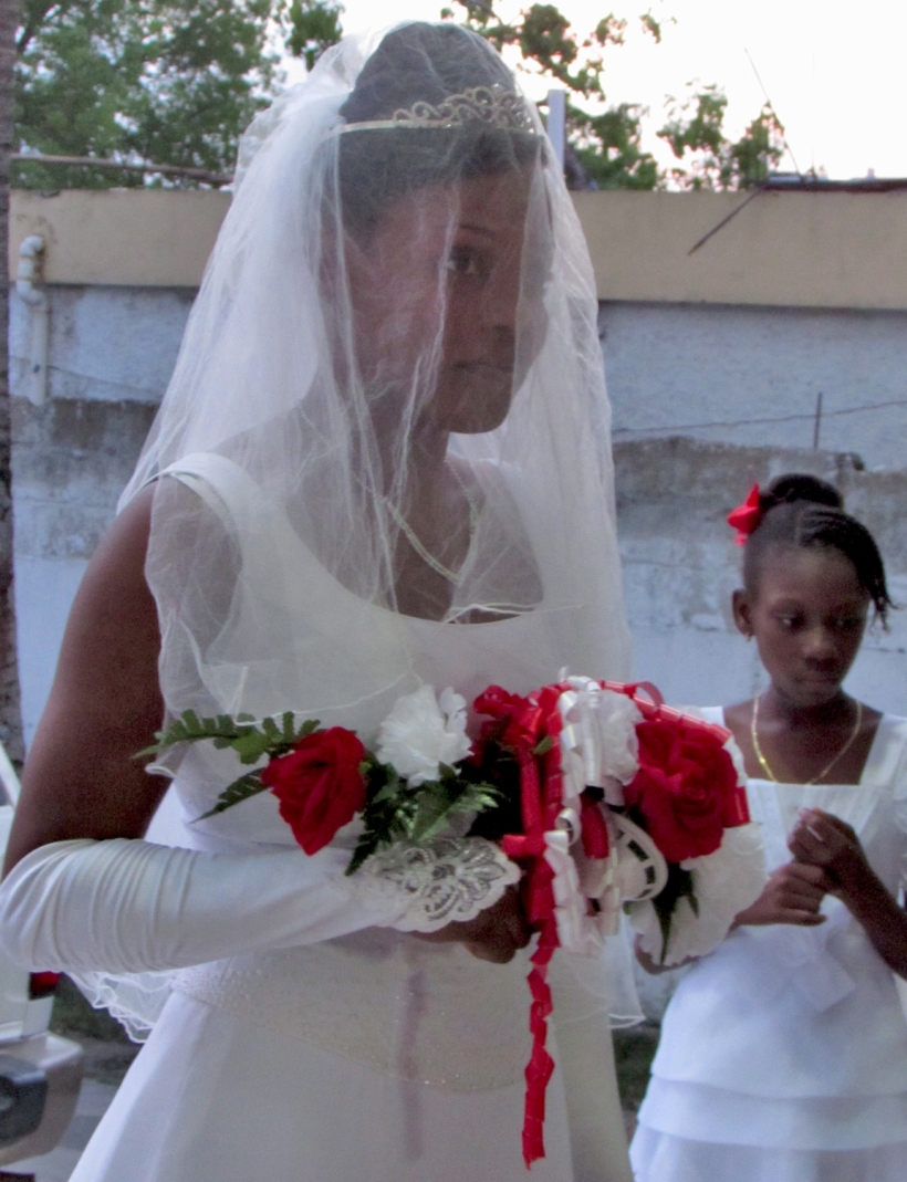 Josette, from the Child Care office, recently got married!