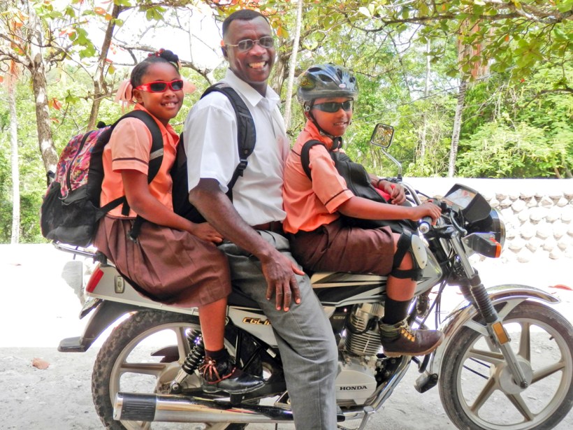 We have counted up to seven people on a bike! (that would be mostly little kids!)